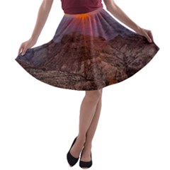 Grand Canyon 1 A-line Skater Skirt