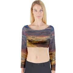 Chapada Diamantina 3 Long Sleeve Crop Top