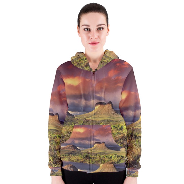 CHAPADA DIAMANTINA 1 Women s Zipper Hoodies