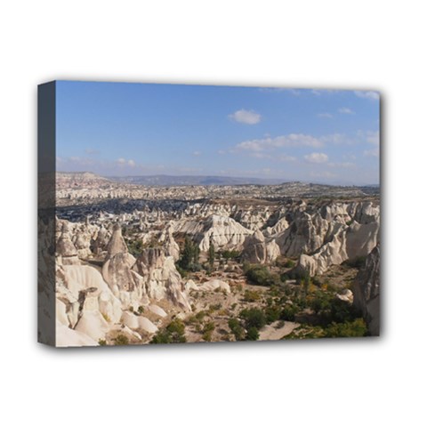 Cappadocia 3 Deluxe Canvas 16  X 12   by trendistuff