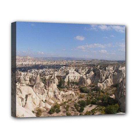 Cappadocia 3 Deluxe Canvas 20  X 16   by trendistuff