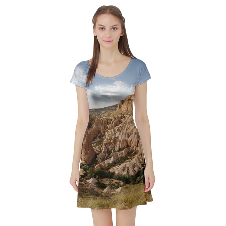 CAPPADOCIA 2 Short Sleeve Skater Dresses