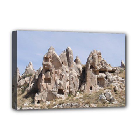 Cappadocia 1 Deluxe Canvas 18  X 12   by trendistuff