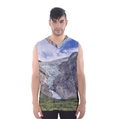 Briksdalsbreen Men s Basketball Tank Top by trendistuff