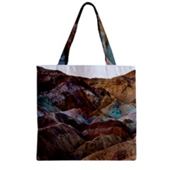 Artists Palette 2 Zipper Grocery Tote Bags