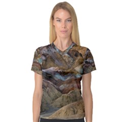 Artists Palette 2 Women s V-neck Sport Mesh Tee