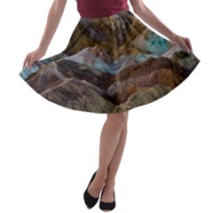 Artists Palette 2 A-line Skater Skirt