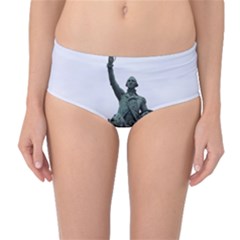 Washington Statue Mid-waist Bikini Bottoms