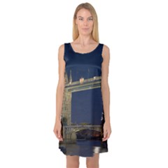 Tower Bridge Sleeveless Satin Nightdresses