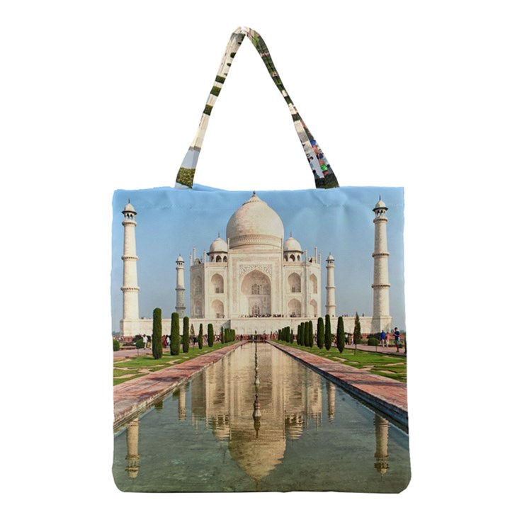 TAJ MAHAL Grocery Tote Bags