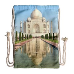 Taj Mahal Drawstring Bag (large)