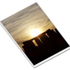 Sunset Stonehenge Large Memo Pads by trendistuff