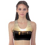 SUNSET STONEHENGE Sports Bra