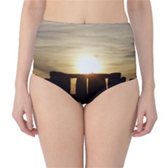 Sunset Stonehenge High-waist Bikini Bottoms