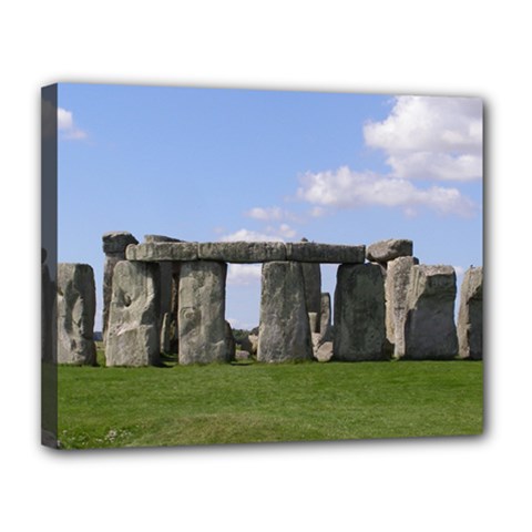 Stonehenge Canvas 14  X 11  by trendistuff