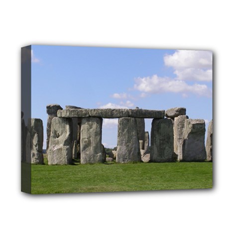 Stonehenge Deluxe Canvas 16  X 12   by trendistuff