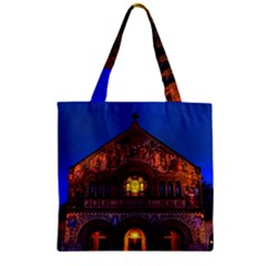 Stanford Chruch Zipper Grocery Tote Bags by trendistuff