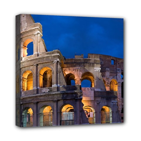 Rome Colosseum 2 Mini Canvas 8  X 8  by trendistuff