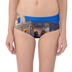 Rome Colosseum 2 Mid-waist Bikini Bottoms by trendistuff