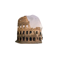 Rome Colosseum Drawstring Pouches (small)  by trendistuff