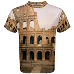 Rome Colosseum Men s Cotton Tees by trendistuff