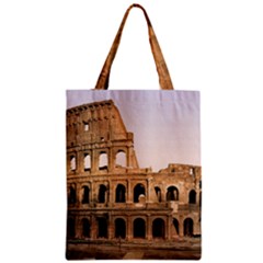 Rome Colosseum Zipper Classic Tote Bags