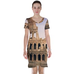 Rome Colosseum Short Sleeve Nightdresses