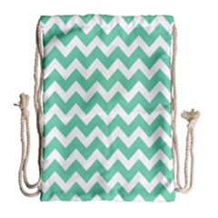 Chevron Pattern Gifts Drawstring Bag (large)