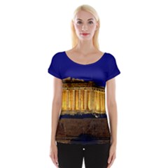 Parthenon 2 Women s Cap Sleeve Top by trendistuff