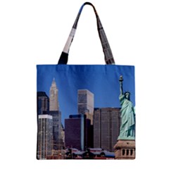 Ny Liberty 2 Zipper Grocery Tote Bags