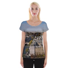 Notre Dame Women s Cap Sleeve Top by trendistuff