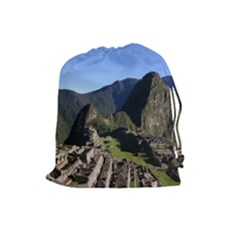 MACHU PICCHU Drawstring Pouches (Large) 