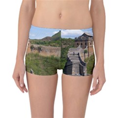 Great Wall Of China 3 Reversible Boyleg Bikini Bottoms by trendistuff