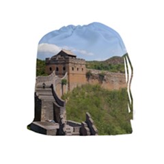 Great Wall Of China 3 Drawstring Pouches (extra Large)