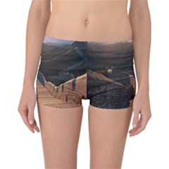 Great Wall Of China 2 Reversible Boyleg Bikini Bottoms