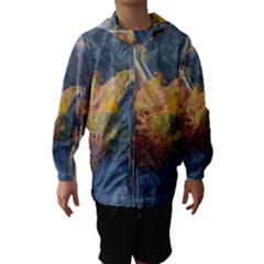 Great Wall Of China 1 Hooded Wind Breaker (kids) by trendistuff