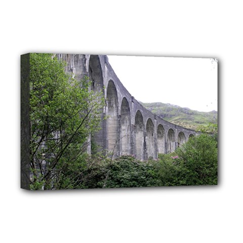 Glenfinnan Viaduct 2 Deluxe Canvas 18  X 12  