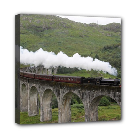 Glenfinnan Viaduct 1 Mini Canvas 8  X 8  by trendistuff