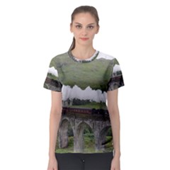 Glenfinnan Viaduct 1 Women s Sport Mesh Tees