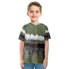 Glenfinnan Viaduct 1 Kid s Sport Mesh Tees