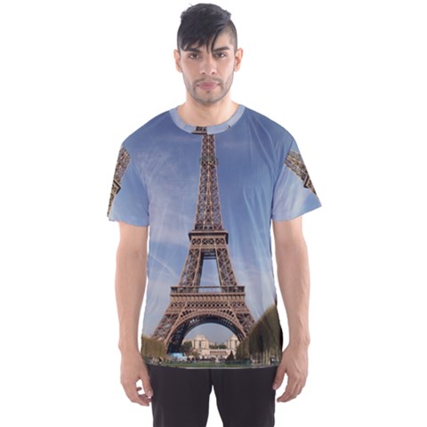 Eiffel Tower Men s Sport Mesh Tees by trendistuff