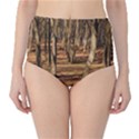 WOOD SHADOWS High-Waist Bikini Bottoms View1