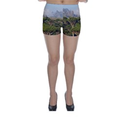 Socotra, Yemen Skinny Shorts