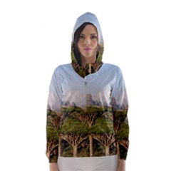 Socotra, Yemen Hooded Wind Breaker (women)