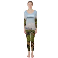 Socotra, Yemen Long Sleeve Catsuit