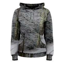 Snow On Road Women s Pullover Hoodies