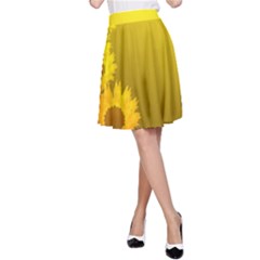 Sunflower A-line Skirt by RespawnLARPer