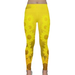 Sunflower Yoga Leggings by RespawnLARPer