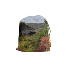 Natural Arch Drawstring Pouches (medium)  by trendistuff