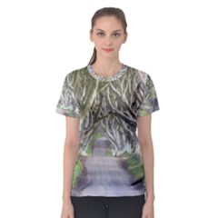 Dark Hedges, Ireland Women s Sport Mesh Tees